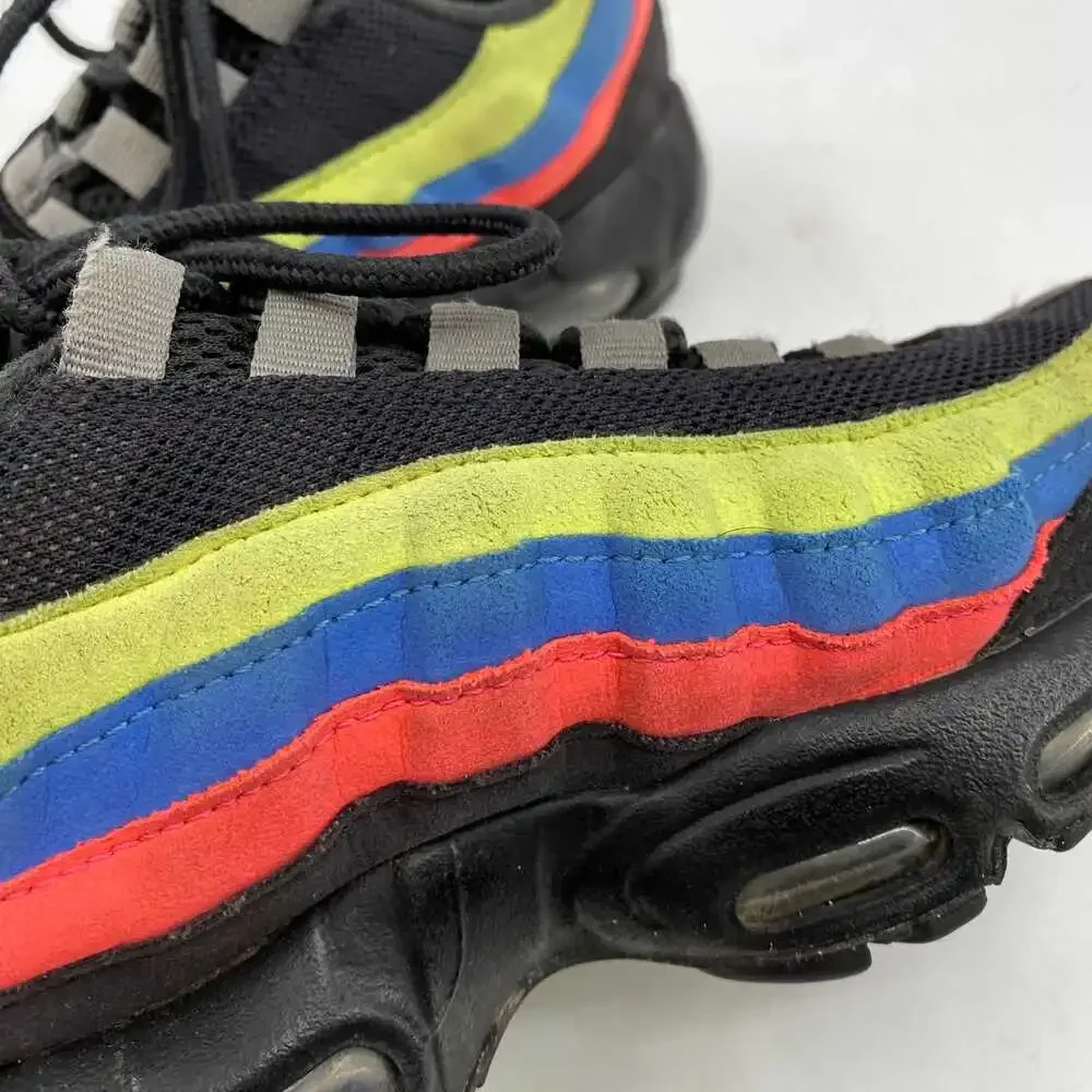 Nike Black Green Air Max 95 Sneakers | Girls’ Size 5 Regular